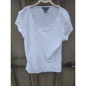 Liz Claiborne White Tee